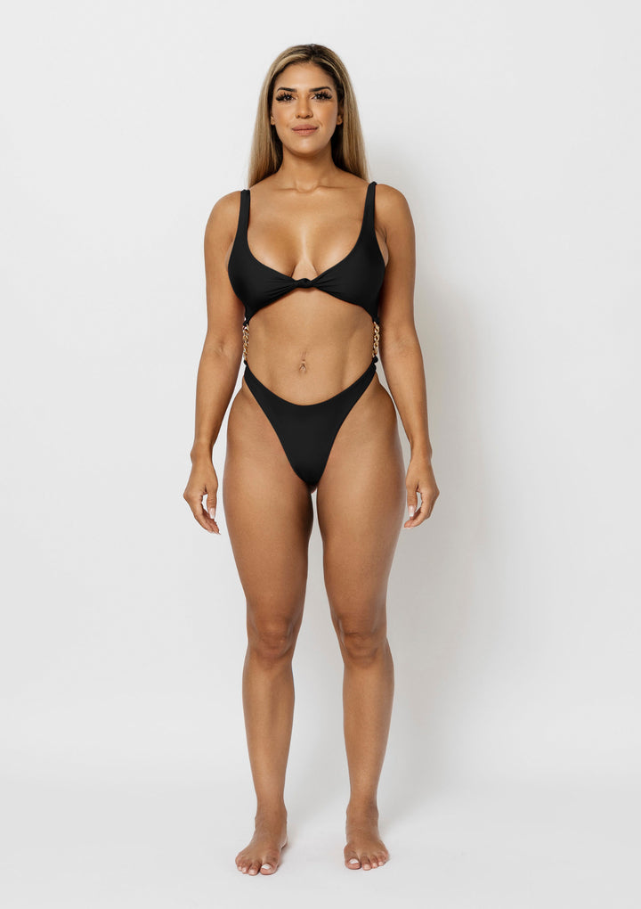 Jasmine One Piece Swimsuit - Cut Out - Vanity Couture