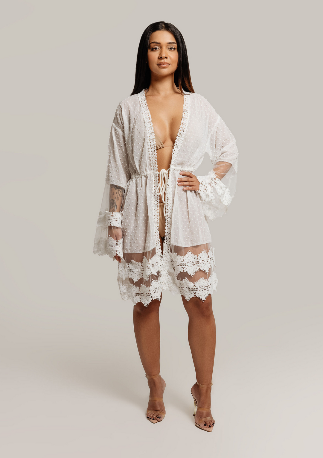 Lucinda-Sheer-Crotchet-Cover-Up-Dress-Resortwear-White-Womens-Clothing|Vanity-Couture-Boutique